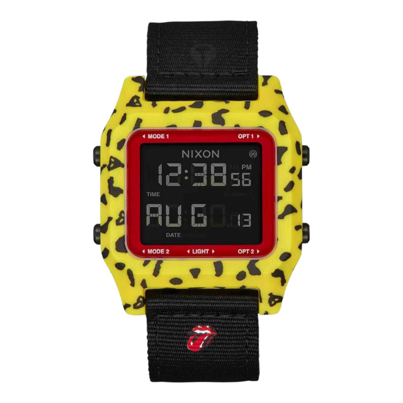 Nixon Orologio digitale giapponese da uomo, con cinturino in plastica, A1309-100-00