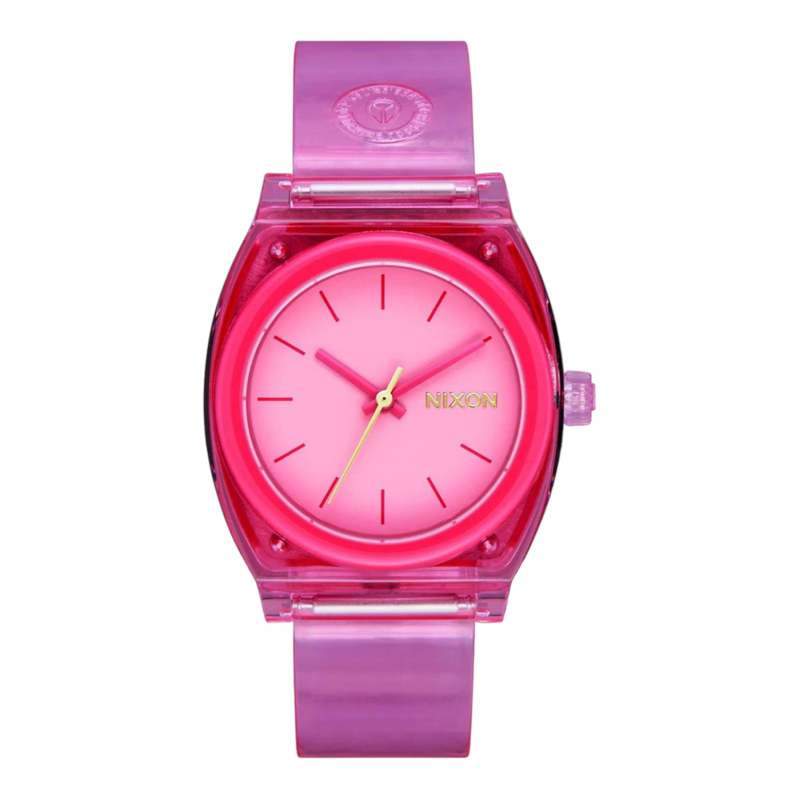 RELOJ NIXON UNISEX ROSA NIXON T. TELLER SILICONA A1215-685