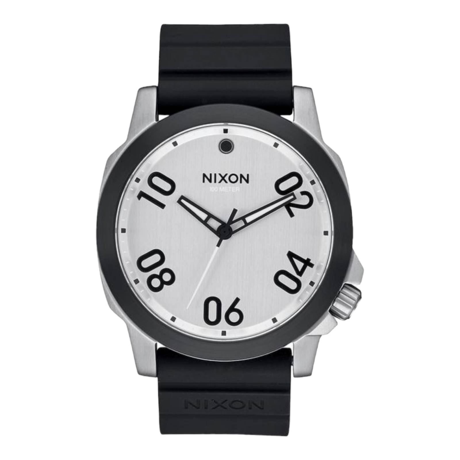 RELOJ NIXON UNISEX PLATA NIXON RANGER 45 SPORT SILICONA A957-130