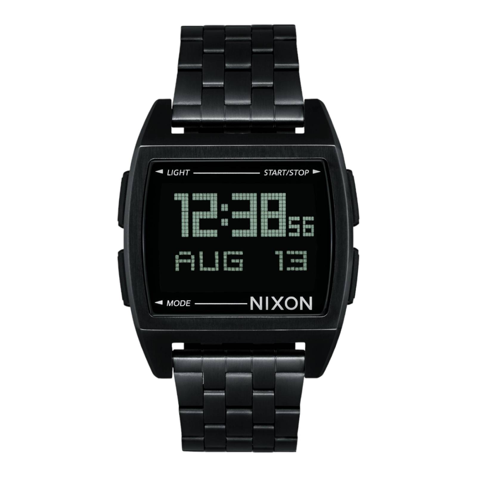 RELOJ NIXON UNISEX NEGRO NIXON BASE SS ACERO INOXIDABLE A1107-001
