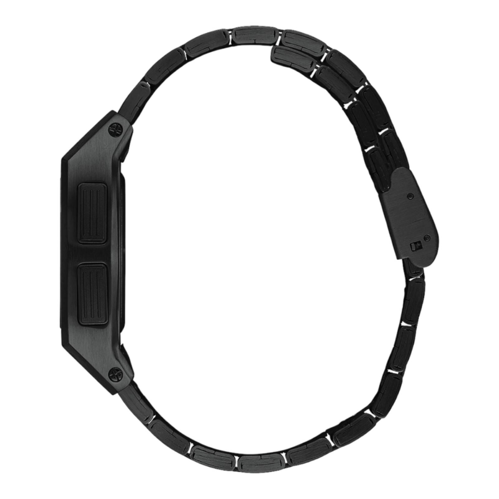 RELOJ NIXON UNISEX NEGRO NIXON BASE SS ACERO INOXIDABLE A1107-001