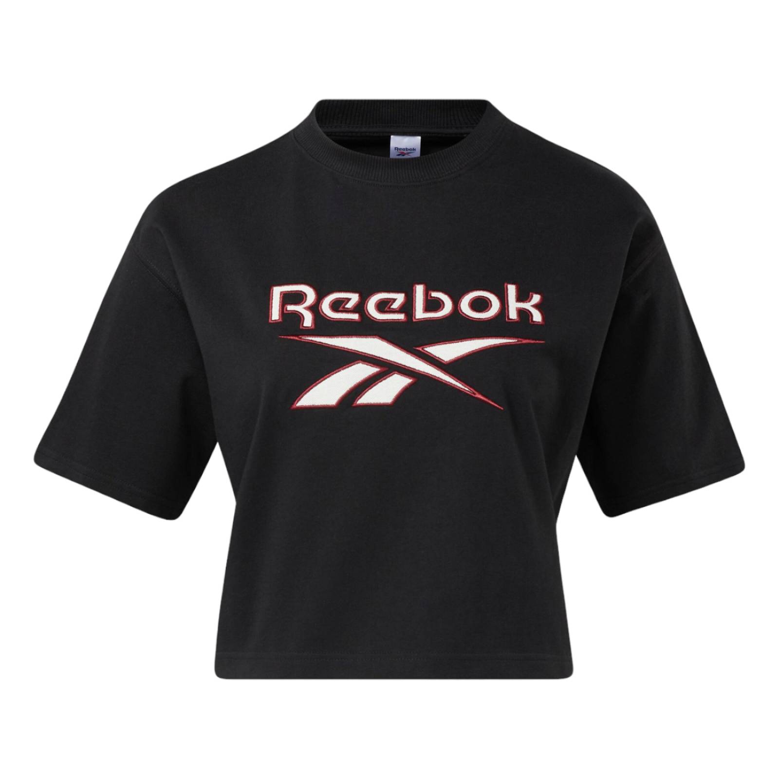 PLAYERA REEBOK MUJER NEGRO REEBOK CL AE HS4714.
