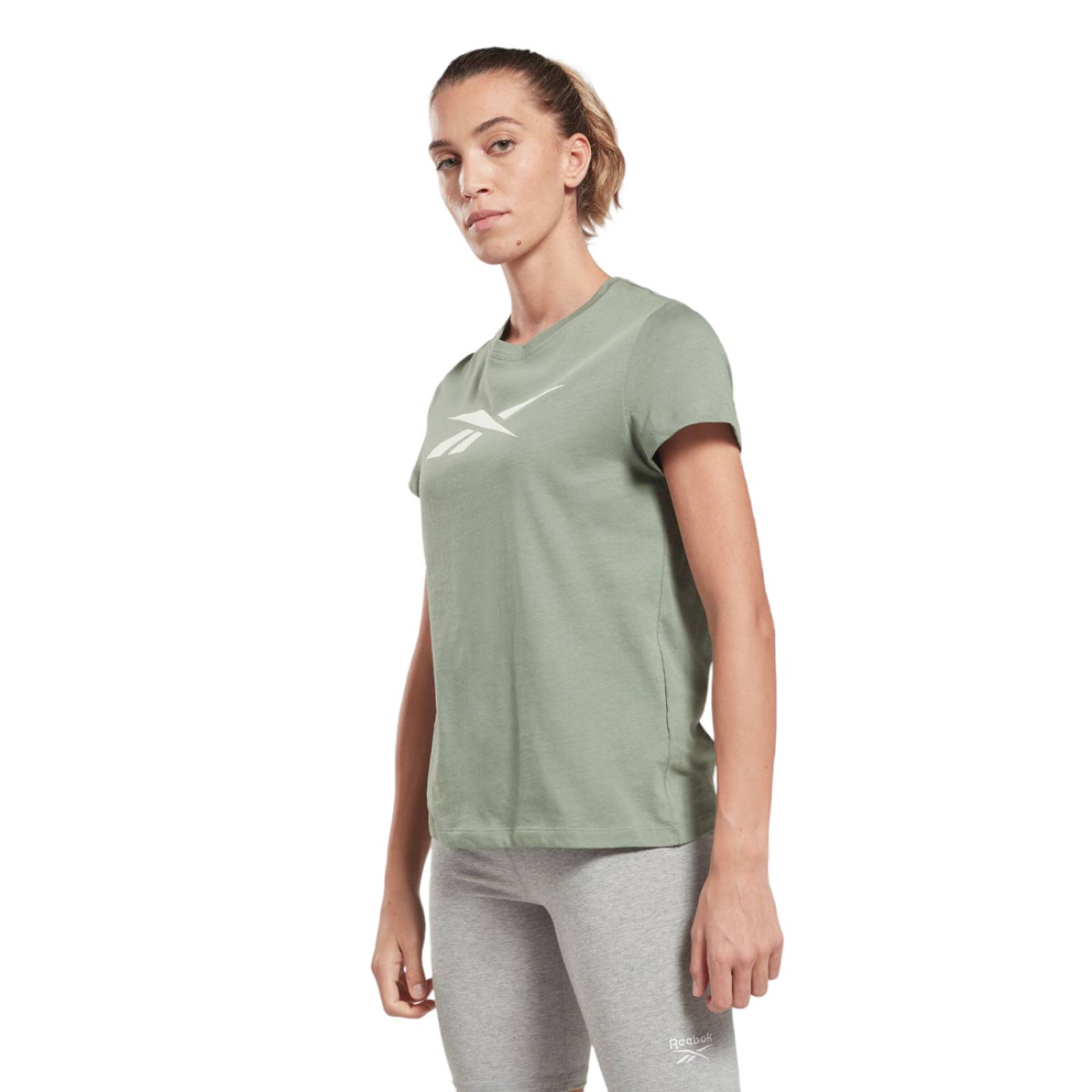 PLAYERA REEBOK MUJER VERDE REEBOK TE GRAPHIC HT6185.