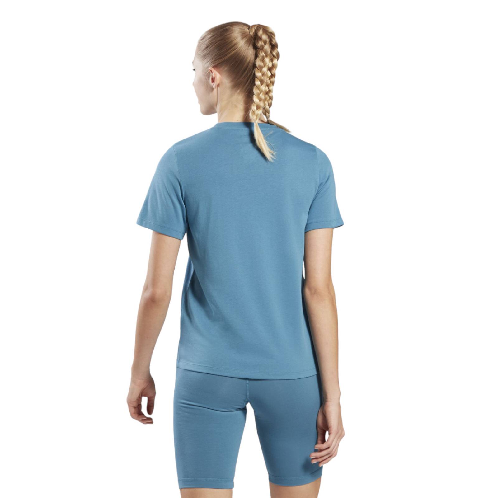 PLAYERA REEBOK MUJER AZUL REEBOK RI BL TEE IC1260.