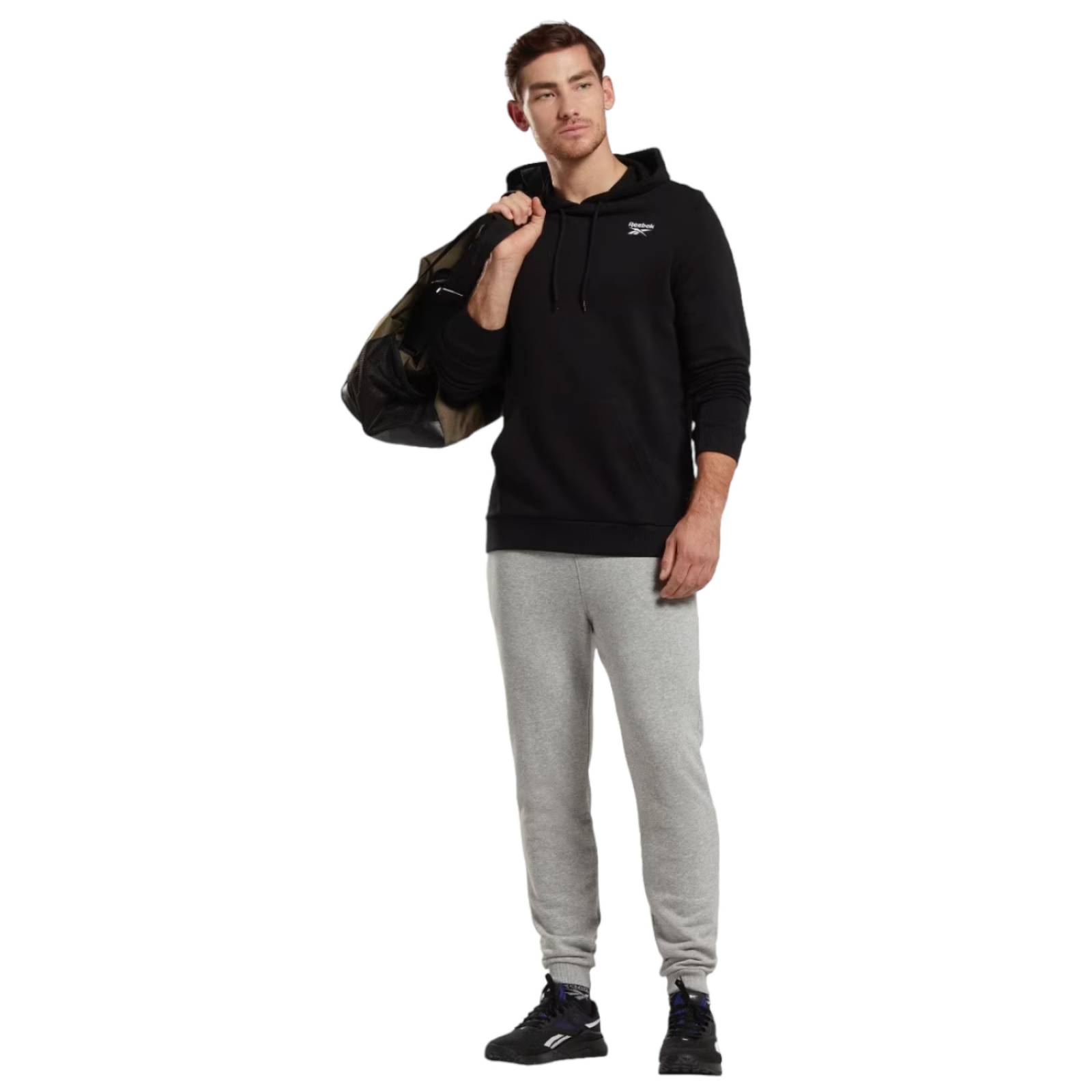 PANTS REEBOK HOMBRE GRIS REEBOK RI FT LEFT HZ8785.
