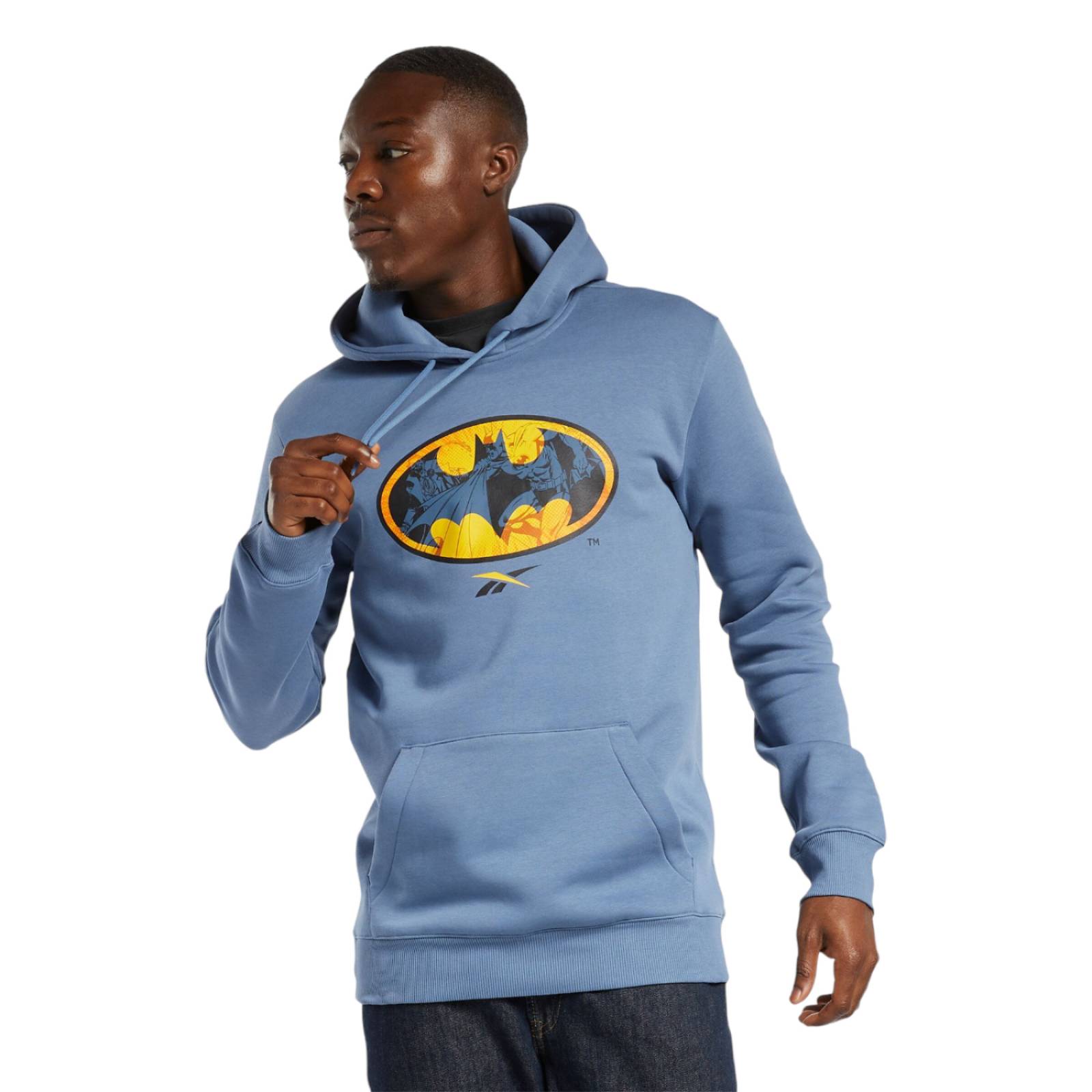 SUDADERA REEBOK UNISEX AZUL REEBOK DC X RBK IB5817