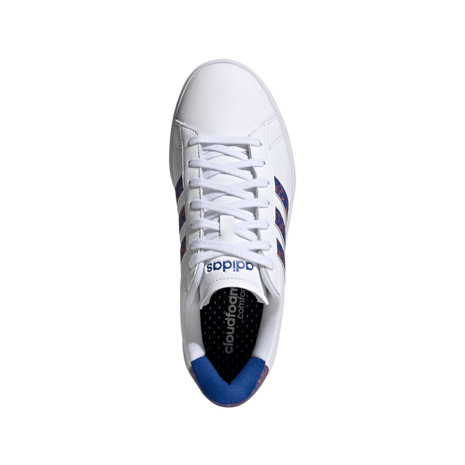 TENIS ADIDAS MUJER BLANCO  ADIDAS GRAND COURT 2.0 ID4513.
