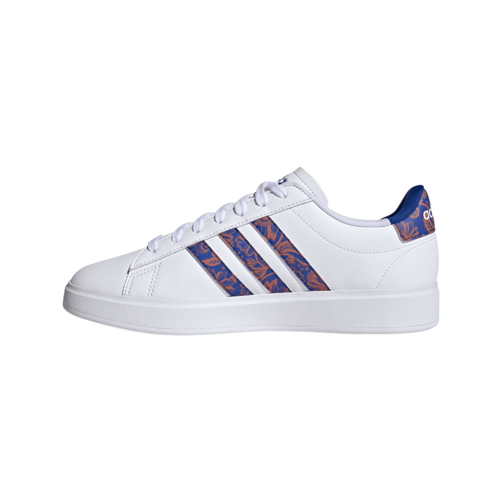 TENIS ADIDAS MUJER BLANCO  ADIDAS GRAND COURT 2.0 ID4513.