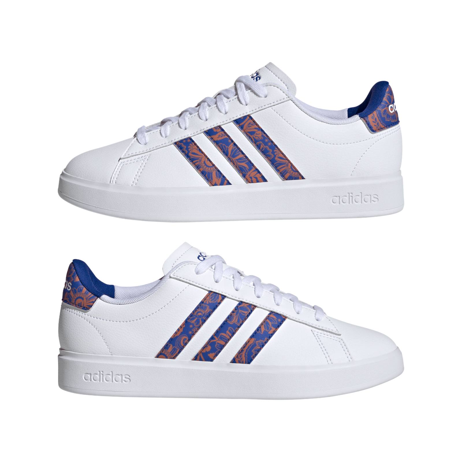 TENIS ADIDAS MUJER BLANCO  ADIDAS GRAND COURT 2.0 ID4513.