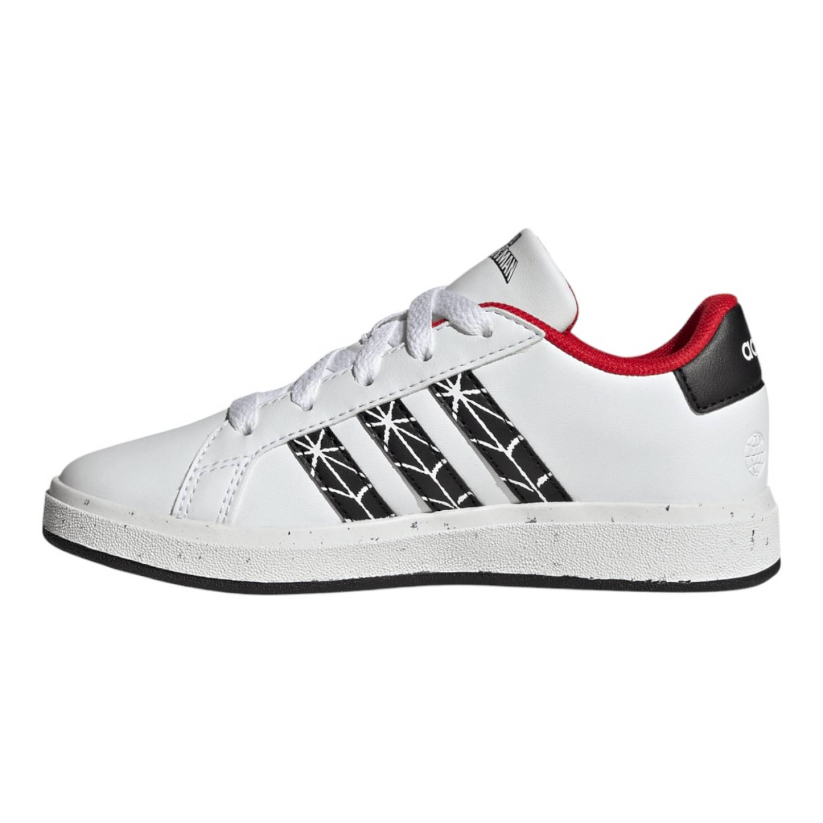 TENIS ADIDAS NIÑOS Blanco ADIDAS GRAND COURT X MARVEL SPIDER-MAN IG7169.