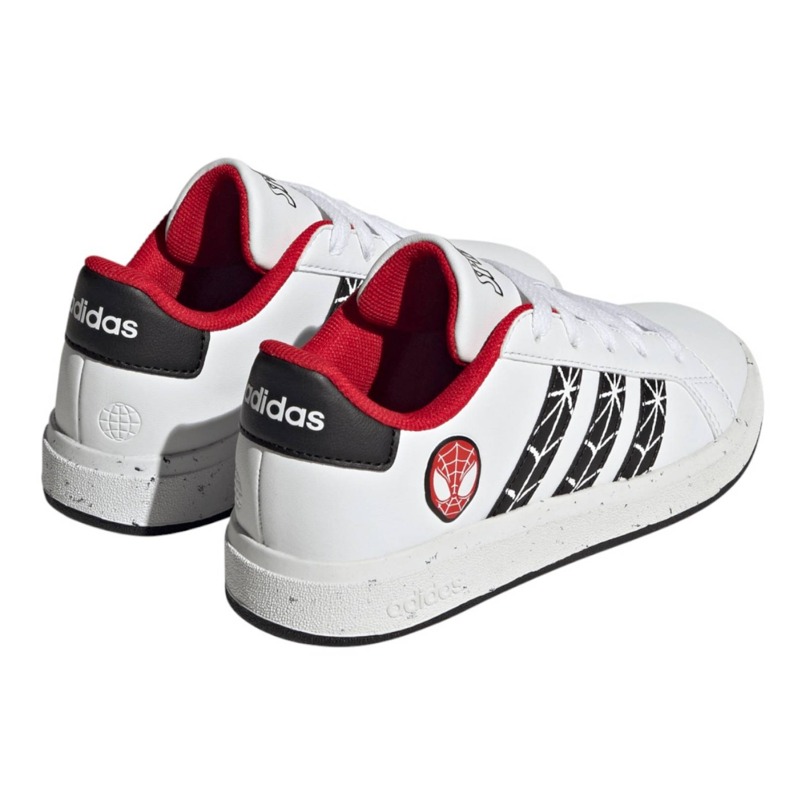 TENIS ADIDAS NIÑOS Blanco ADIDAS GRAND COURT X MARVEL SPIDER-MAN IG7169.