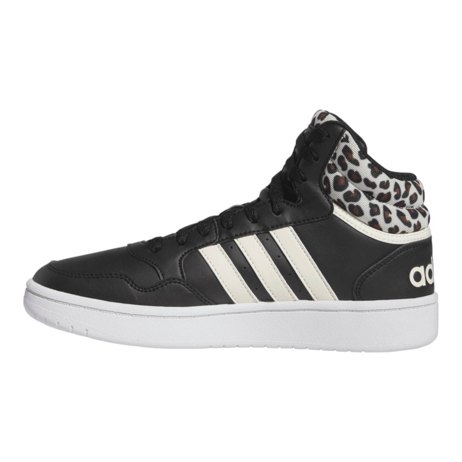 TENIS ADIDAS MUJER Negro ADIDAS HOOPS 3.0 MID W IG7895.