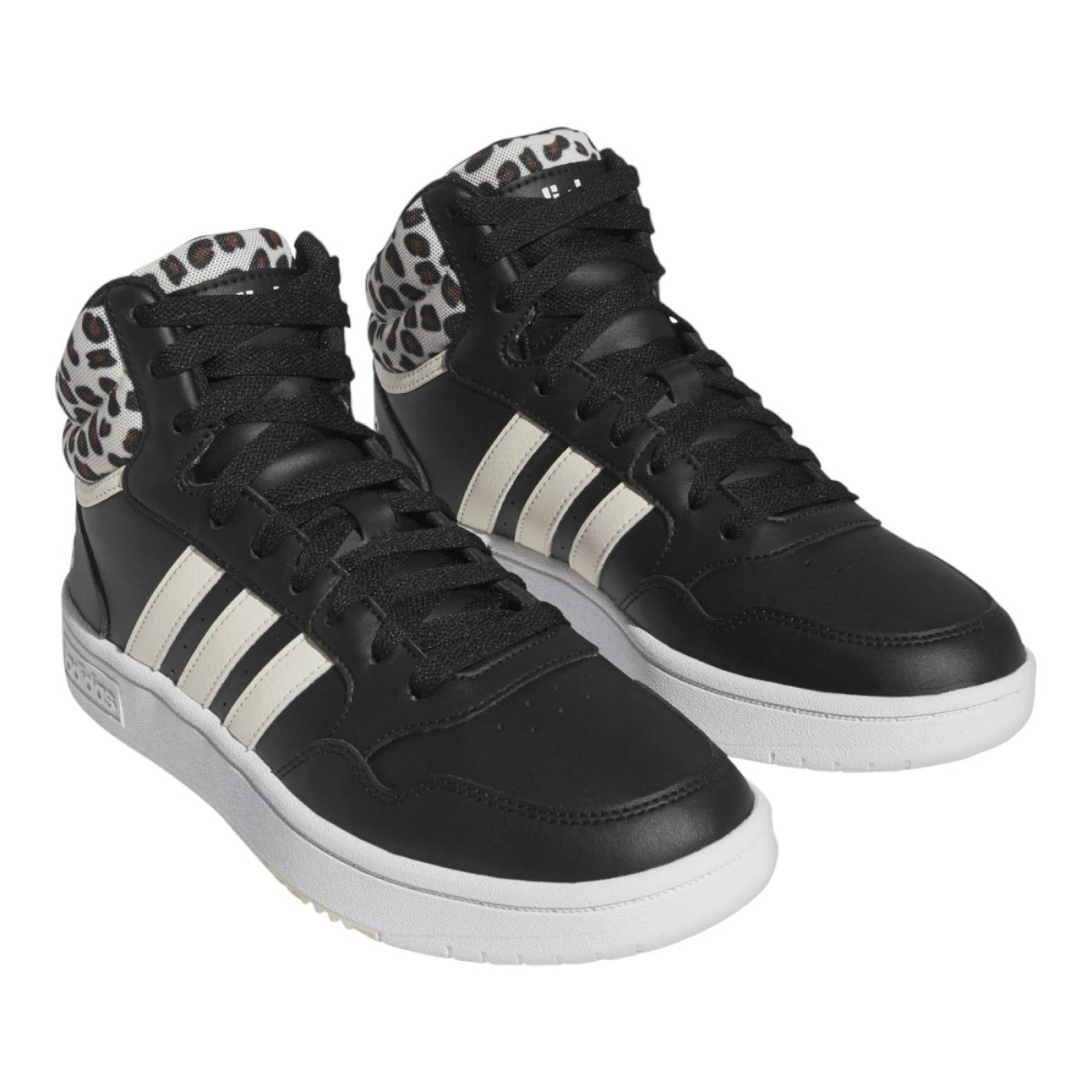 TENIS ADIDAS MUJER Negro ADIDAS HOOPS 3.0 MID W IG7895.