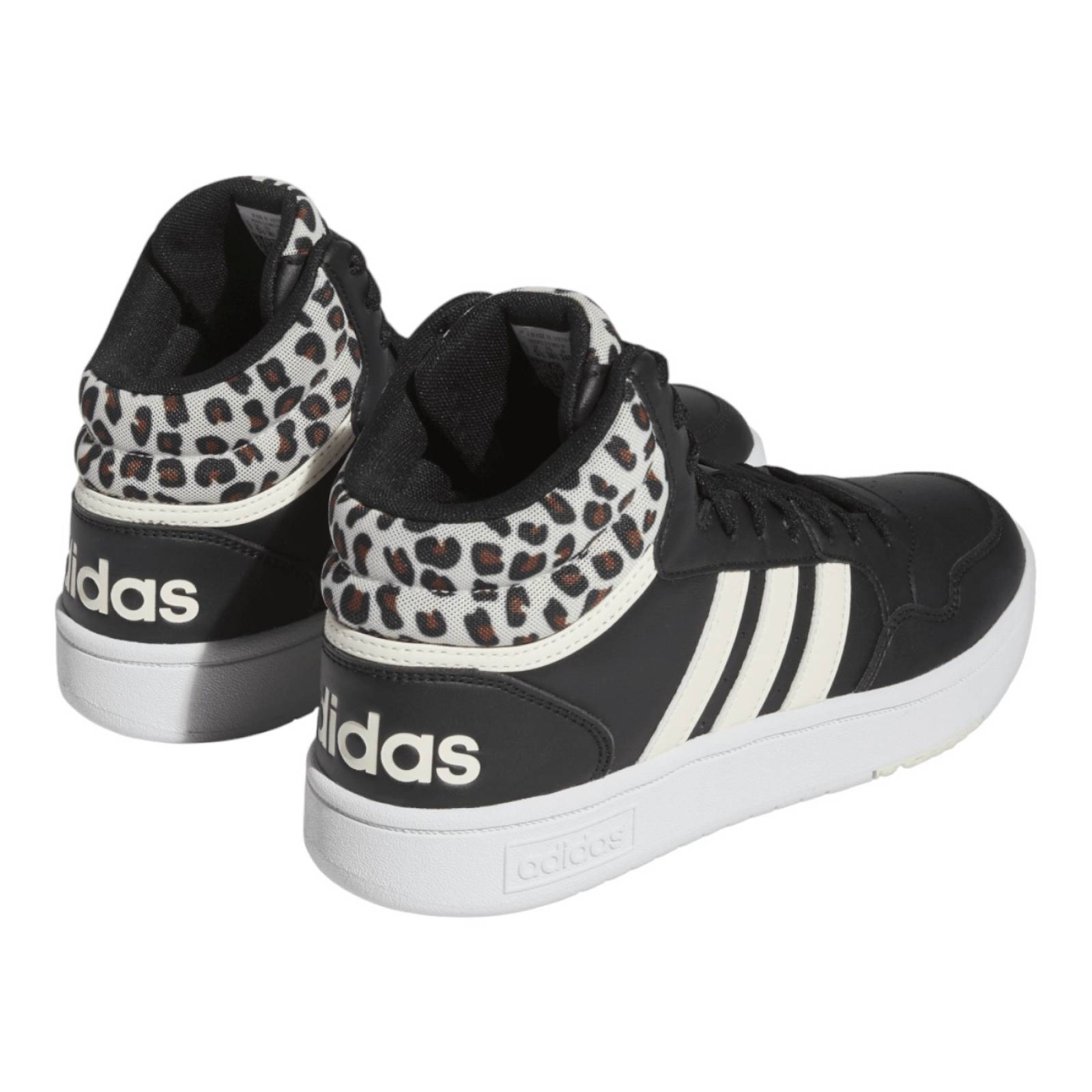 TENIS ADIDAS MUJER Negro ADIDAS HOOPS 3.0 MID W IG7895.