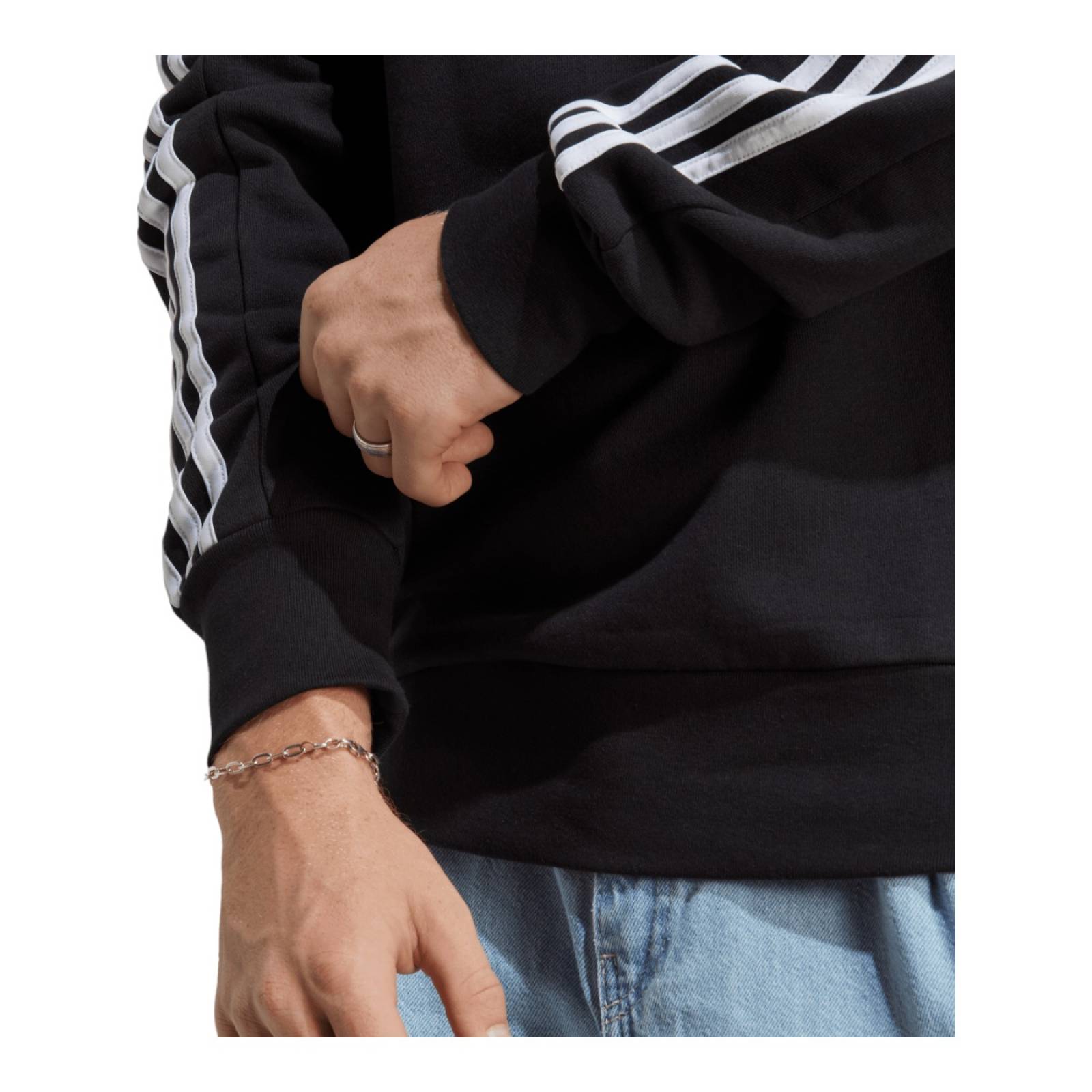 SUETER ADIDAS HOMBRE Negro ADIDAS M 3S FT SWT IC9317.