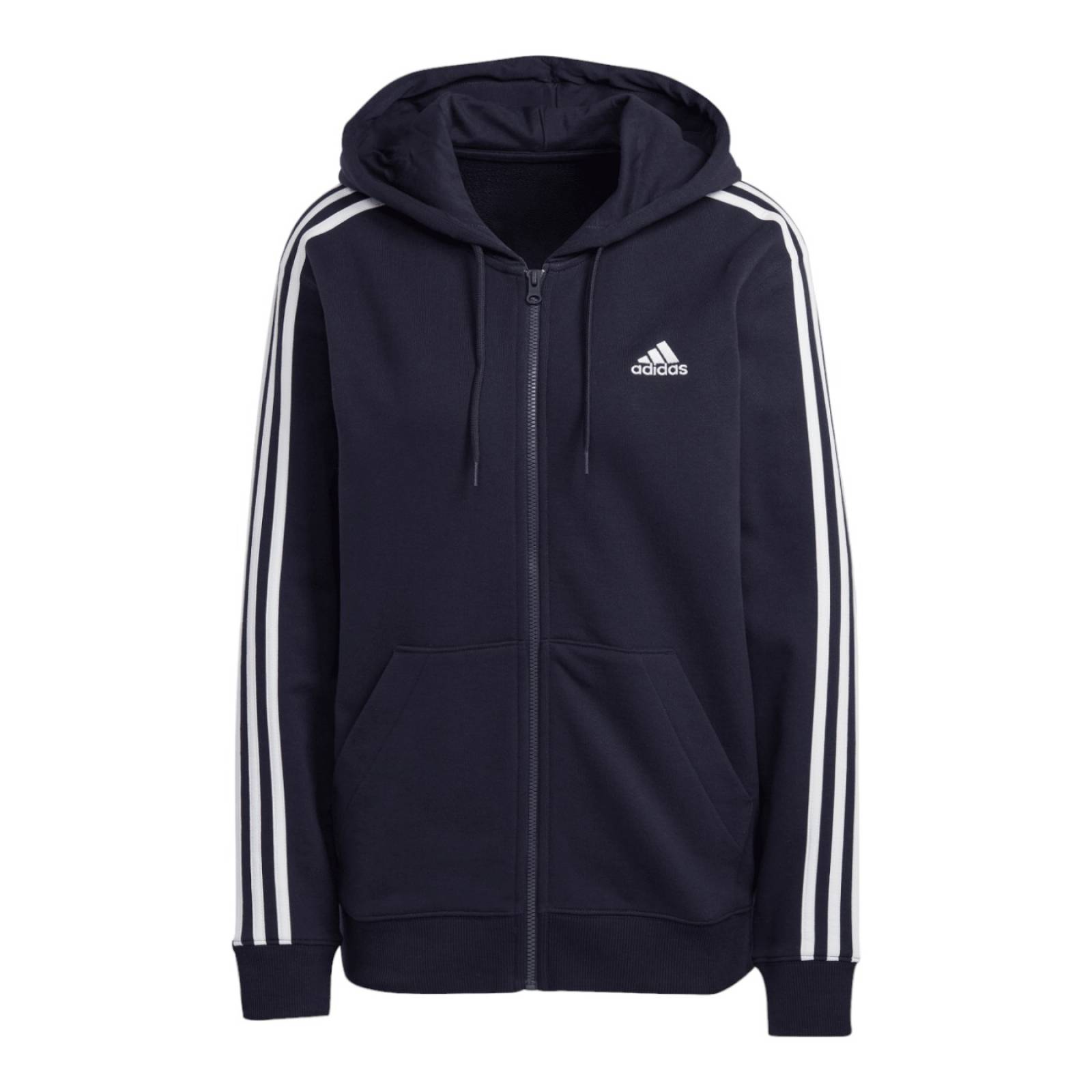 SUDADERA ADIDAS MUJER Negro ADIDAS W 3S FT FZ R HD IC9918.
