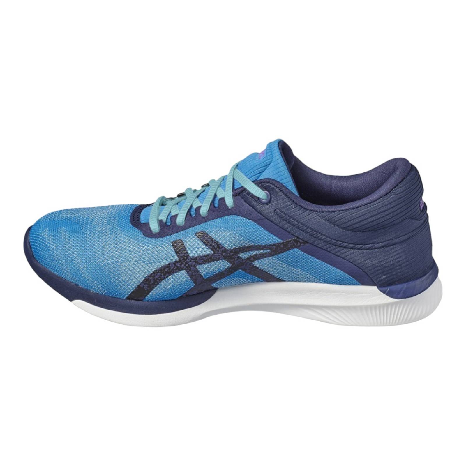 TENIS ASICS MUJER AZUL ASICS FUZEX RUSH T768N4349 T768N4349.