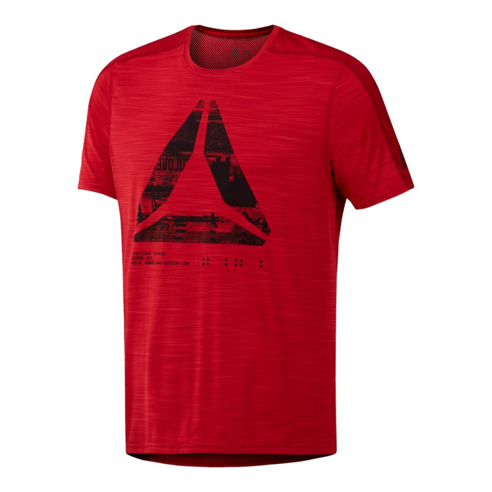 PLAYERA REEBOK MUJER ROJO REEBOK GRAPHIC D93803.