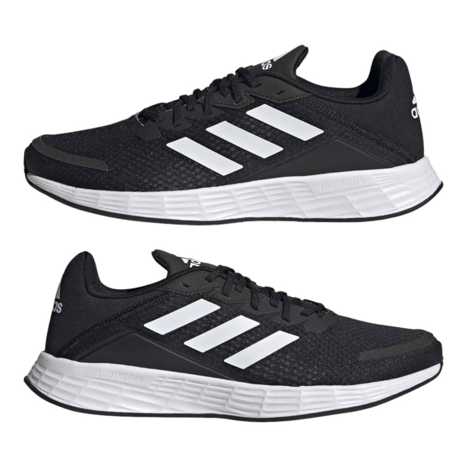 TENIS ADIDAS HOMBRE  NEGRO  ADIDAS DURAMO SL GV7124.