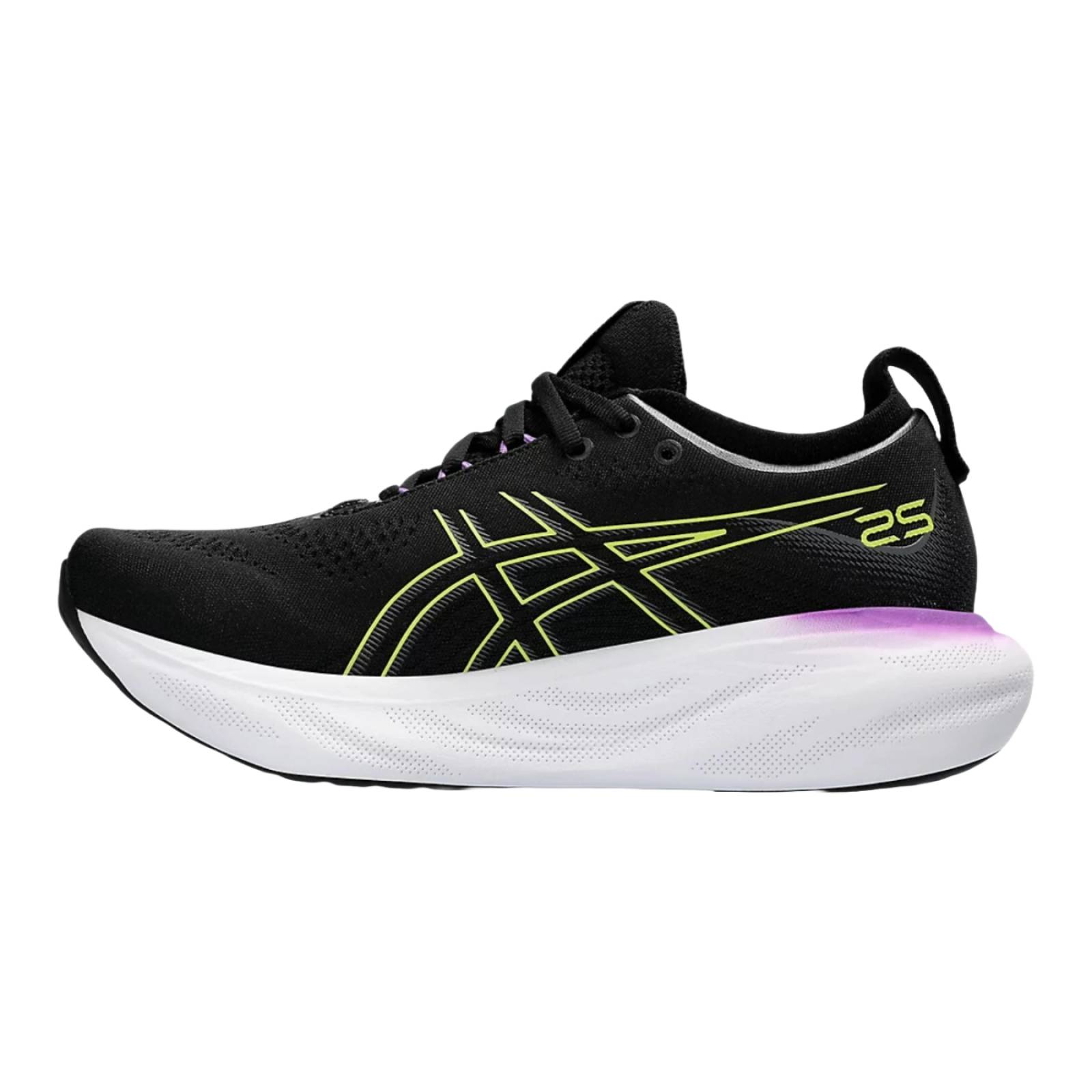 TENIS ASICS MUJER NEGRO ASICS NIMBUS 25 1012B356004.