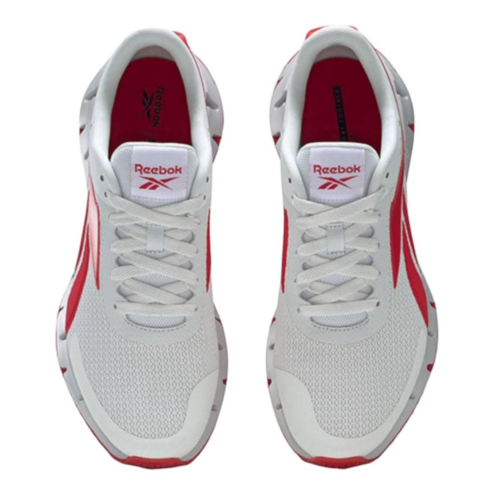 NEW Reebok Zig Dynamica 2.0 Mens Size 13 White Red Running Shoes HQ5889 TENIS REEBOK HOMBRE BLANCO REEBOK ZIG DYNAMICA 2.0 HQ5889 main image 4