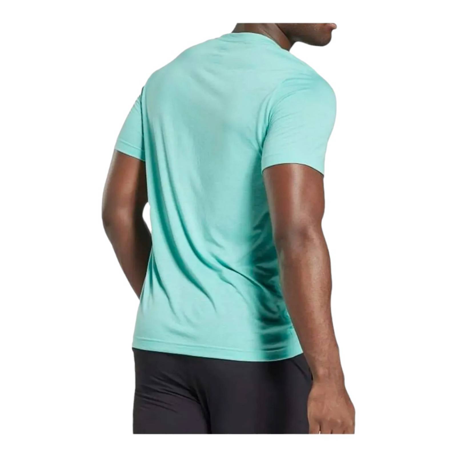 PLAYERA REEBOK HOMBRE AZUL REEBOK UBF VERBIAGE TEE HI0030.