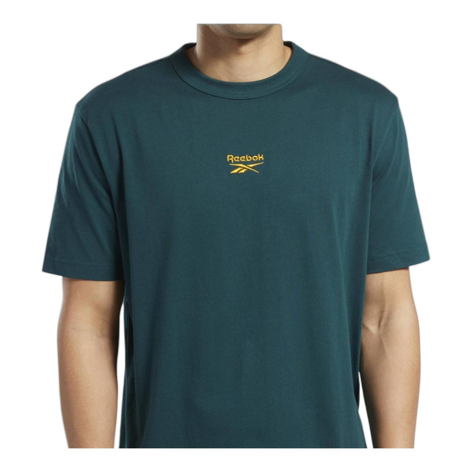 PLAYERA REEBOK HOMBRE VERDE REEBOK CL SV TEE HK7079.