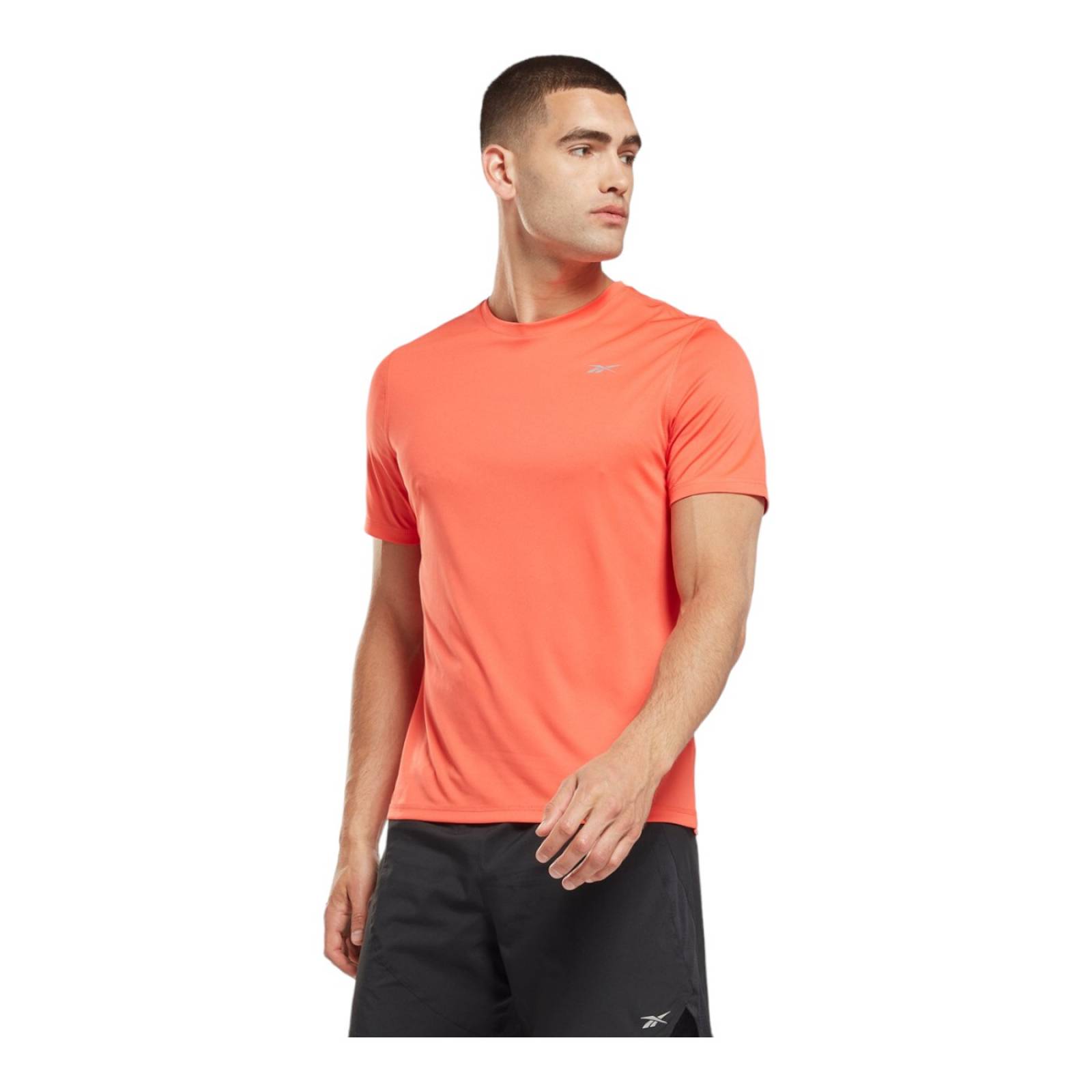 PLAYERA REEBOK HOMBRE NARANJA REEBOK BASIC SS TEE M HM2865.