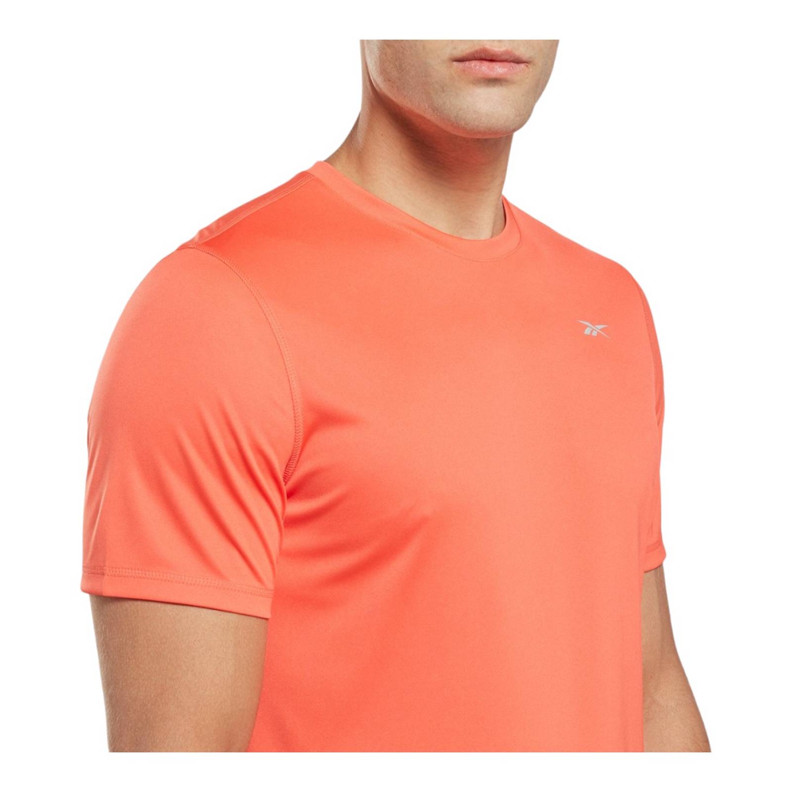 PLAYERA REEBOK HOMBRE NARANJA REEBOK BASIC SS TEE M HM2865.