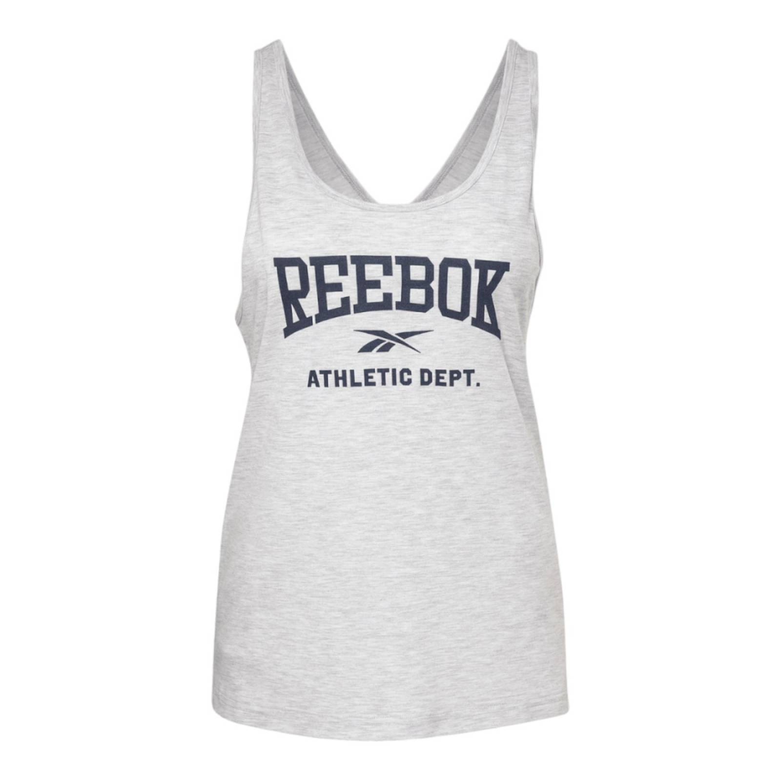 PLAYERA REEBOK MUJER GRIS REEBOK WOR Supremium Tank HH8073.
