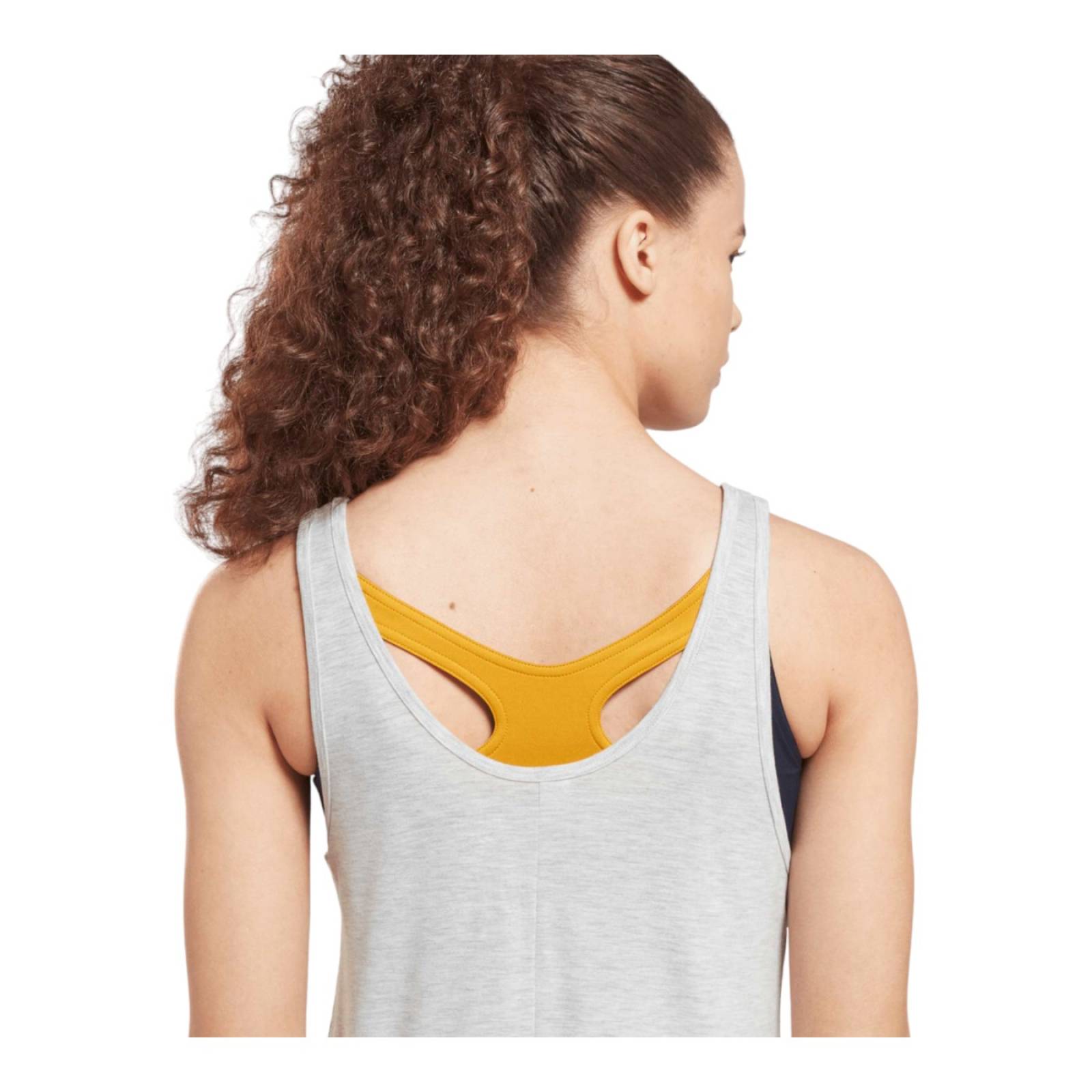PLAYERA REEBOK MUJER GRIS REEBOK WOR Supremium Tank HH8073.