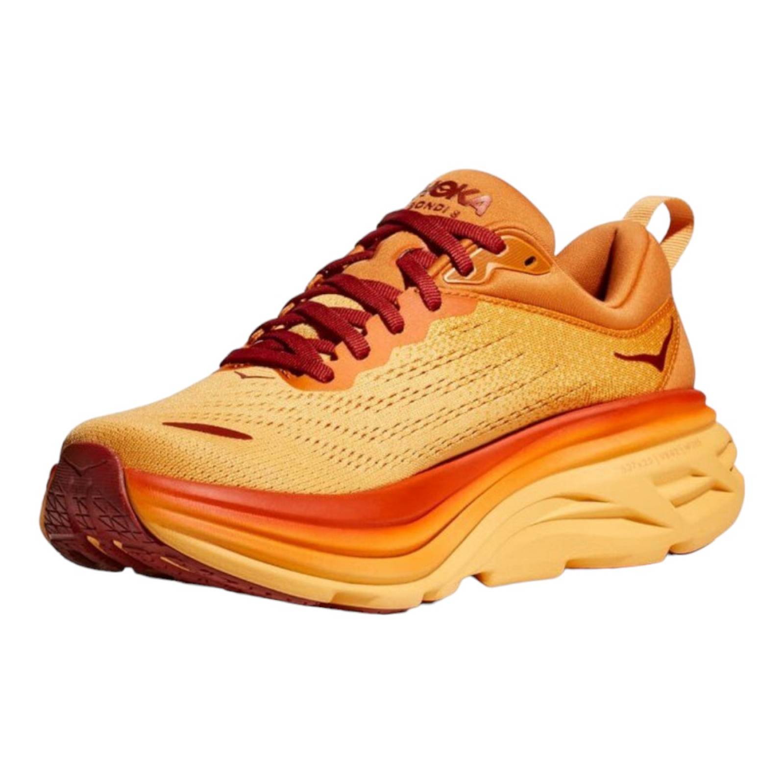 TENIS HOKA HOMBRE NARANJA HOKA BONDI 8 1123202AHSH.