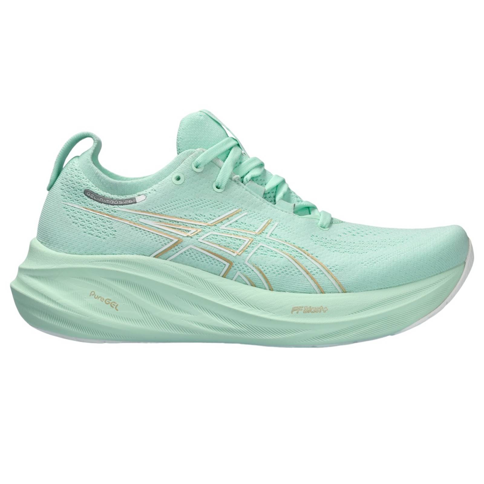 TENIS ASICS MUJER VERDE ASICS GEL NIMBUS 26 1012B601300