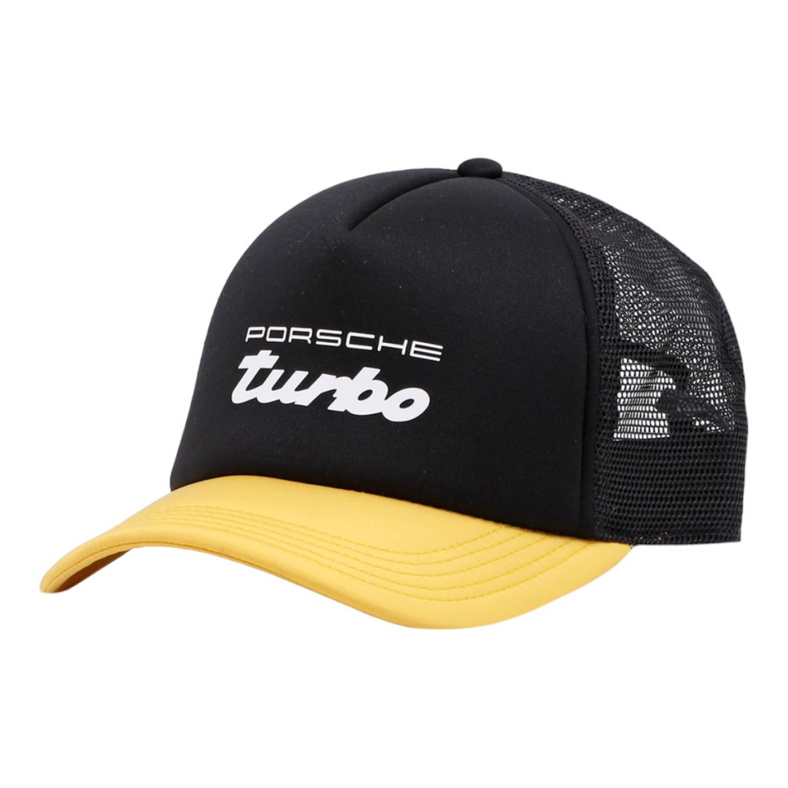 GORRA PUMA HOMBRE NEGRO PUMA PORSCHE LEGACY TRUCKER CAP 2401201.