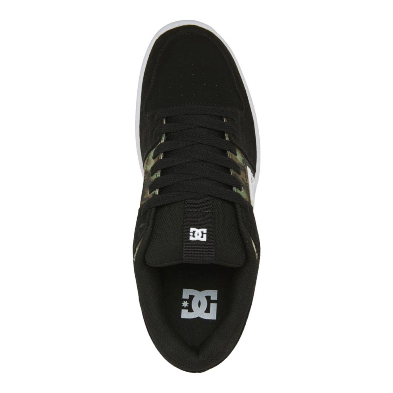 TENIS DC SHOES HOMBRE NEGRO DC SHOES LYNX ADYS100615BLO.