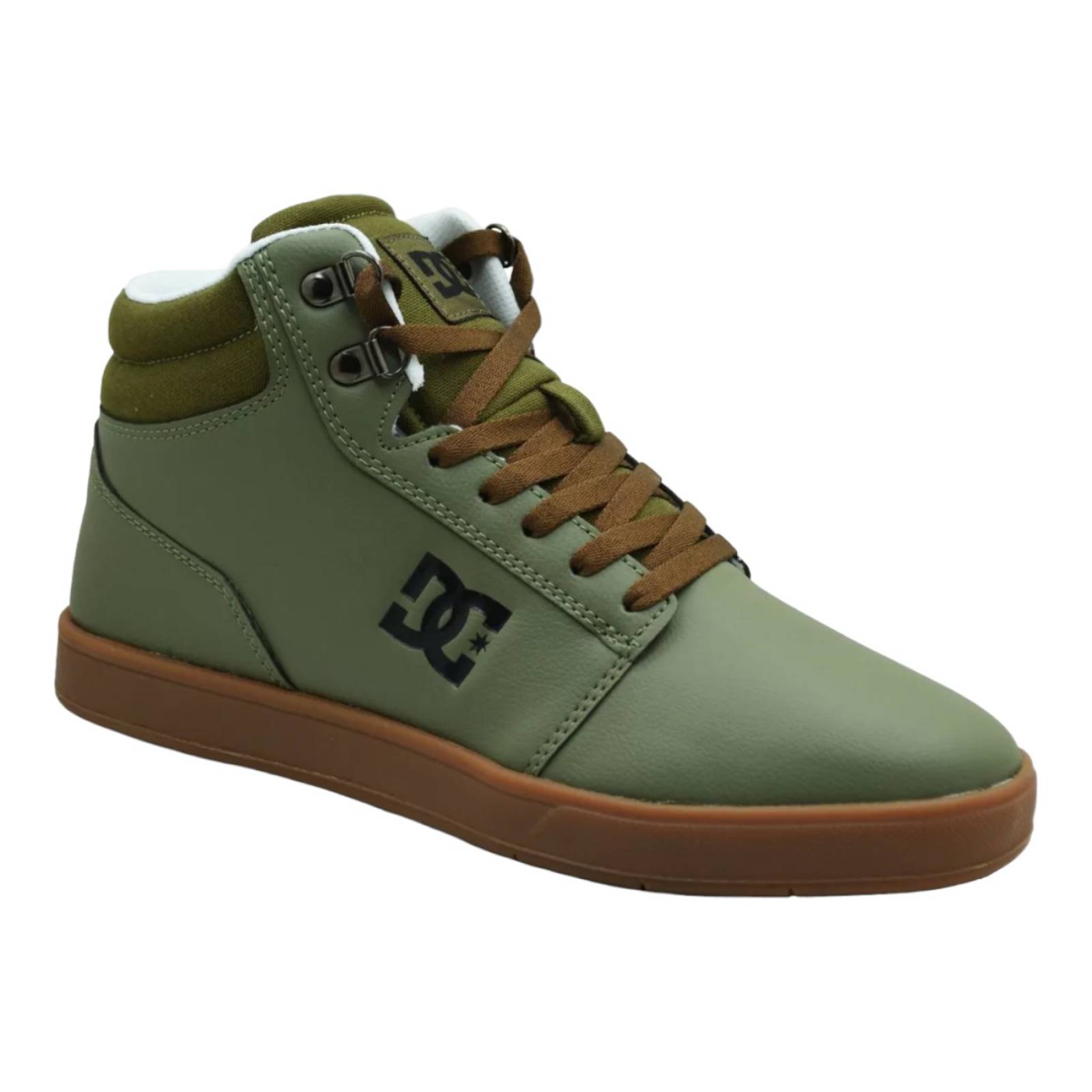 TENIS DC SHOES HOMBRE VERDE DC SHOES CRISIS ADYS100775GNM.
