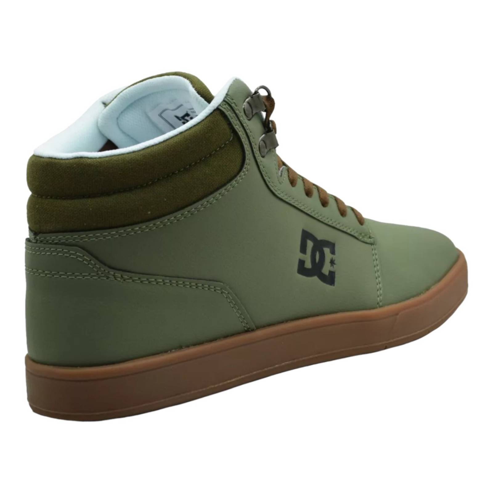 TENIS DC SHOES HOMBRE VERDE DC SHOES CRISIS ADYS100775GNM.