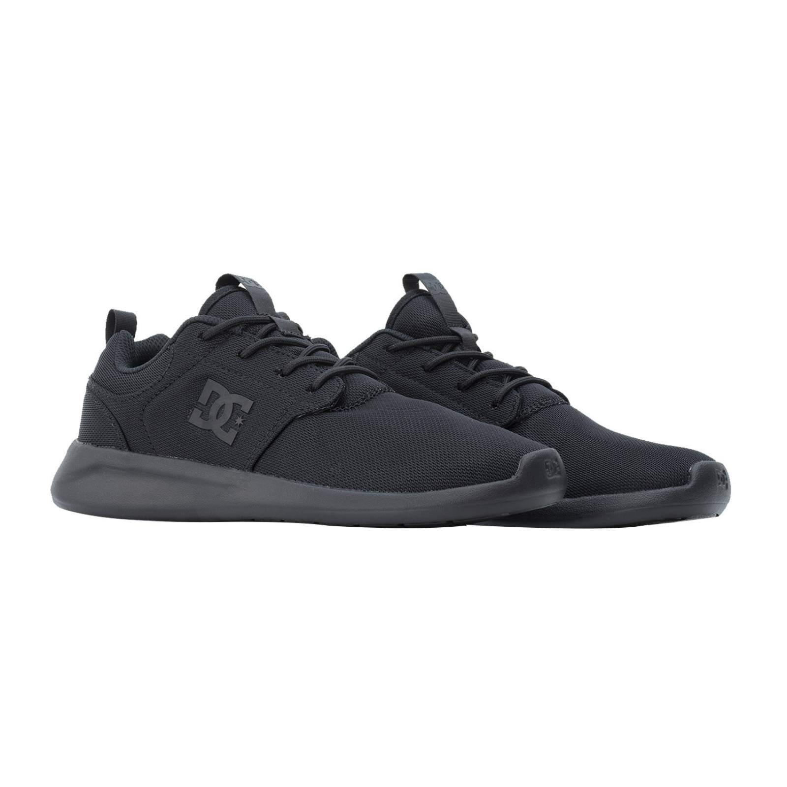 TENIS DC SHOES HOMBRE NEGRO DC SHOES MIDWAY ADYS7002303BK.