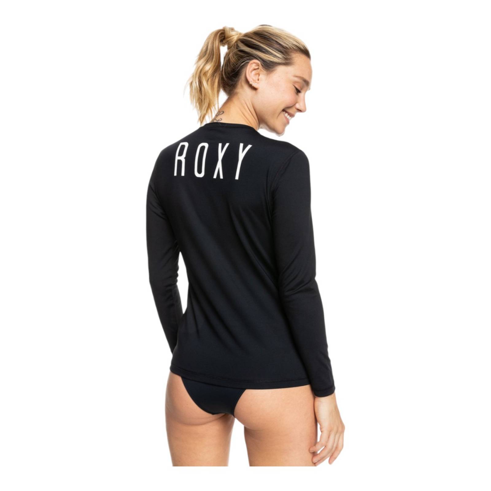 RASHGUARD ROXY MUJER NEGRO ROXY ENJOY ERJWR03550KVJ0.