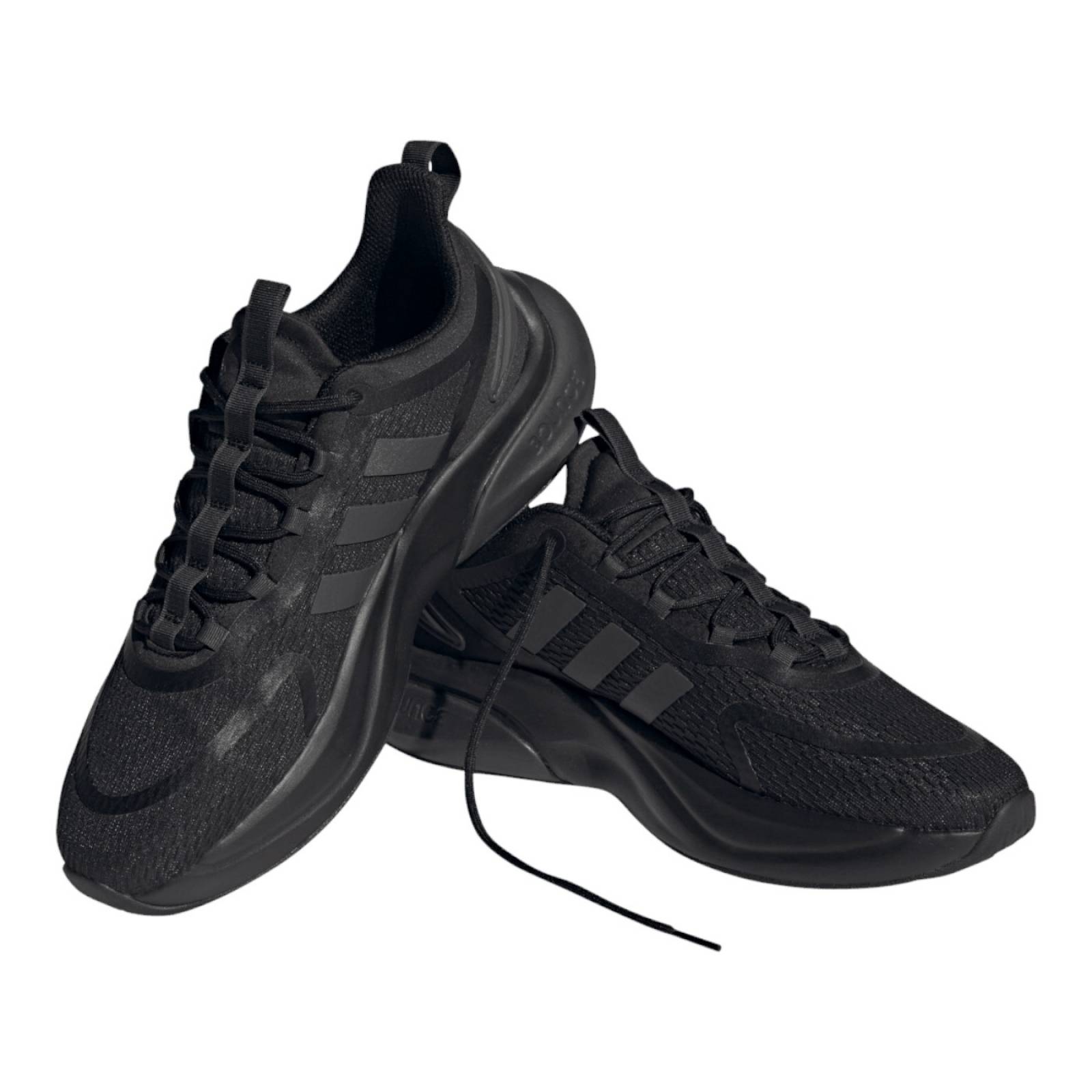 TENIS ADIDAS HOMBRE NEGRO ADIDAS ALPHABOUNCE HP6142.