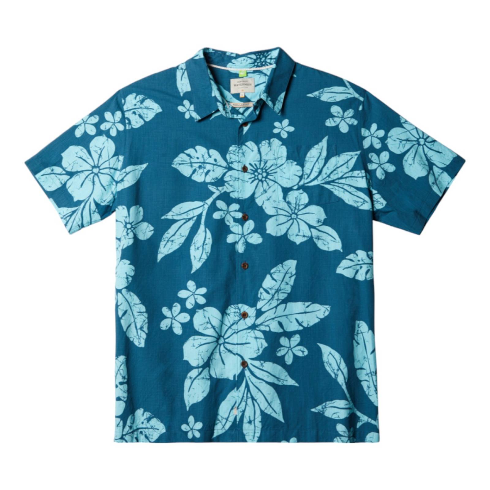 CAMISA QUIKSILVER HOMBRE AZUL QUIKSILVER AQUA FLOWER AQMWT03483BRN6