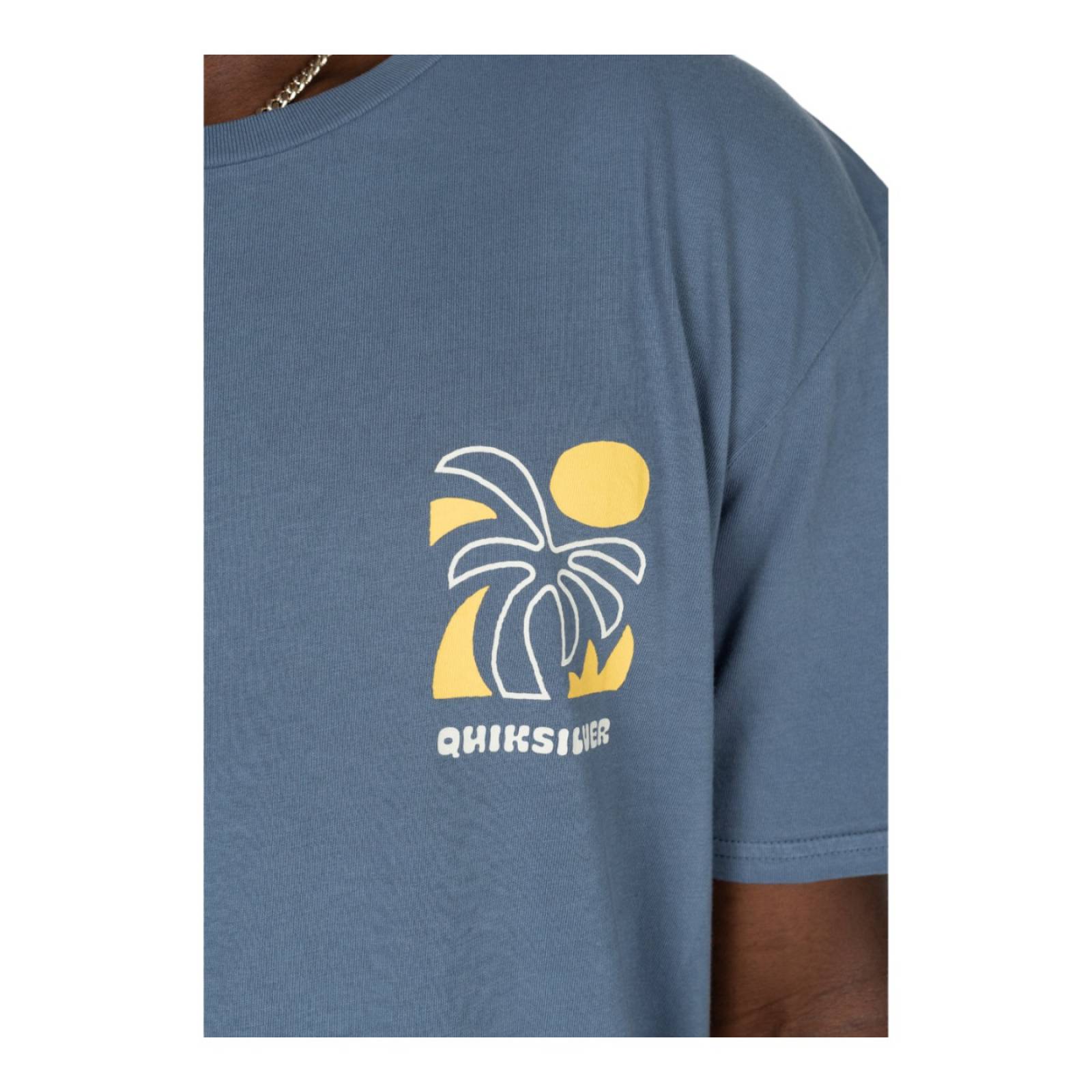 PLAYERA QUIKSILVER HOMBRE AZUL QUIKSILVER SUMMER HOPE MTZ AQYZT09419BYG0