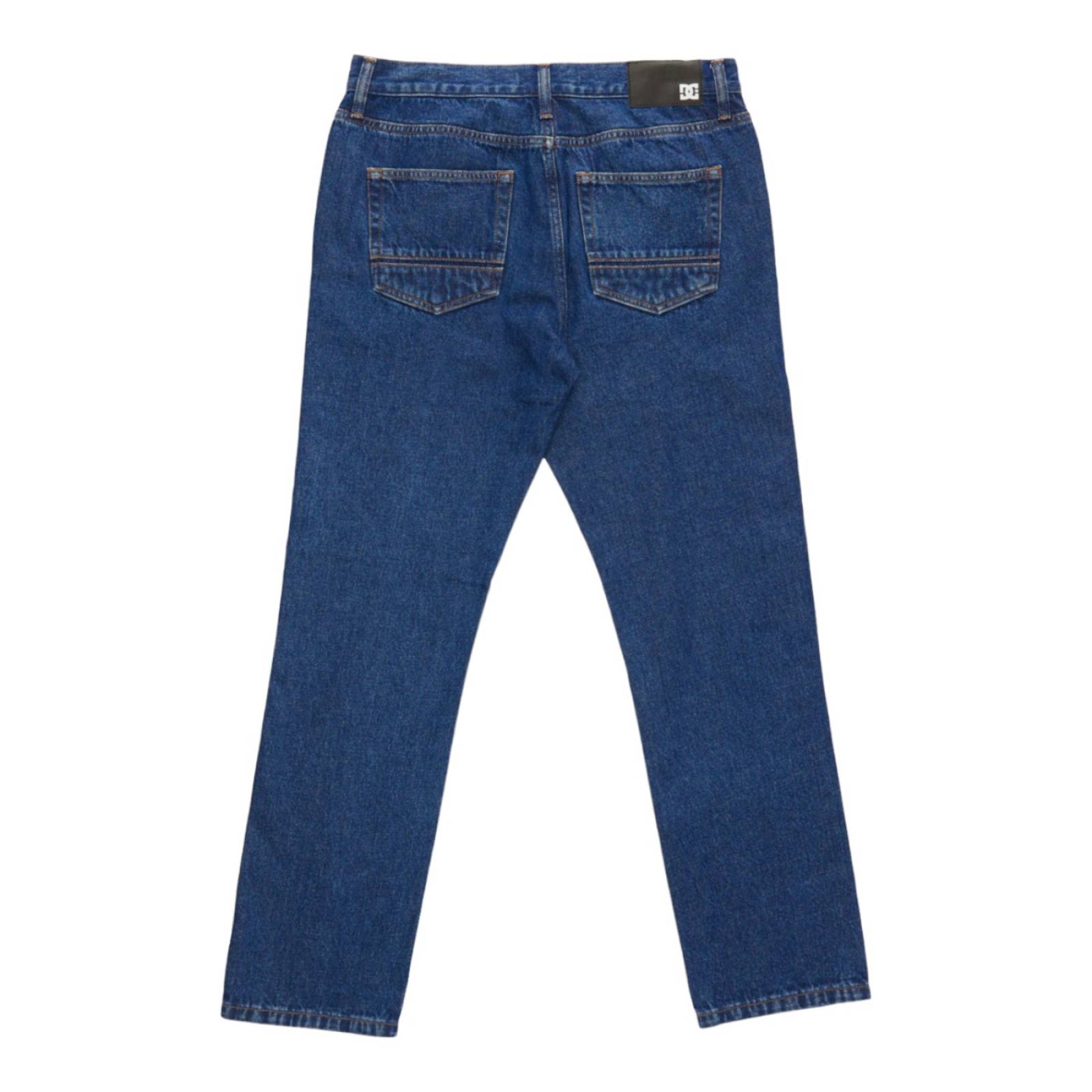 PANTALON DC SHOES HOMBRE AZUL DC SHOES WORKER STRAIGHT ADYDP03072BSNW.