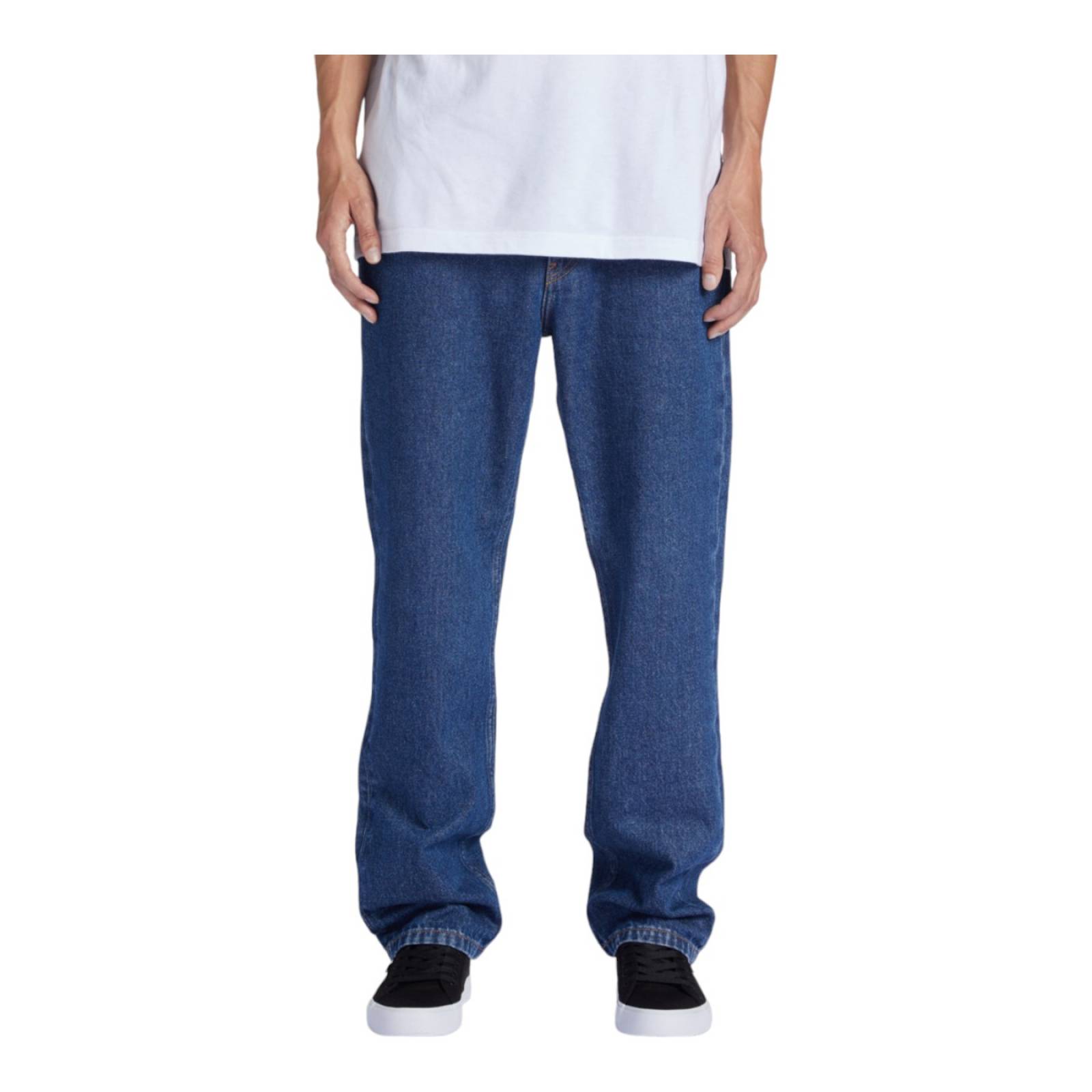 PANTALON DC SHOES HOMBRE AZUL DC SHOES WORKER STRAIGHT ADYDP03072BSNW.