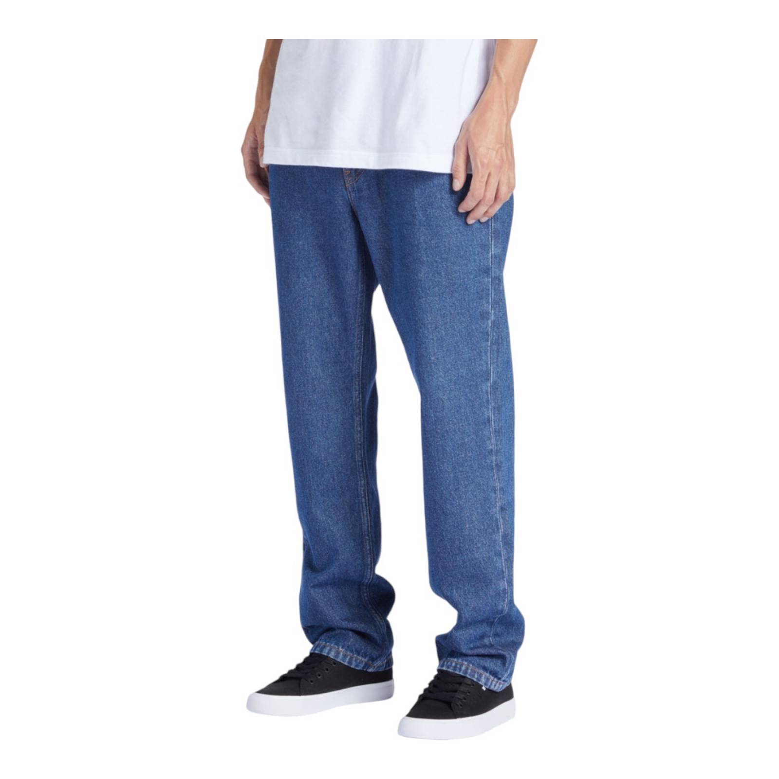 PANTALON DC SHOES HOMBRE AZUL DC SHOES WORKER STRAIGHT ADYDP03072BSNW.