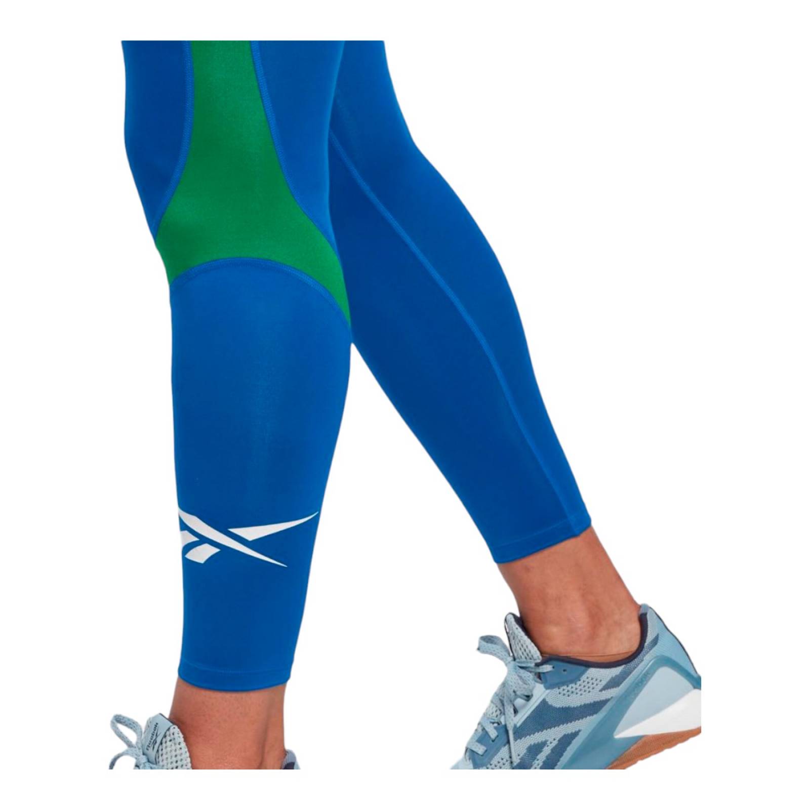 LEGGINGS REEBOK MUJER AZUL REEBOK WORK BIG LOGO HT6034.