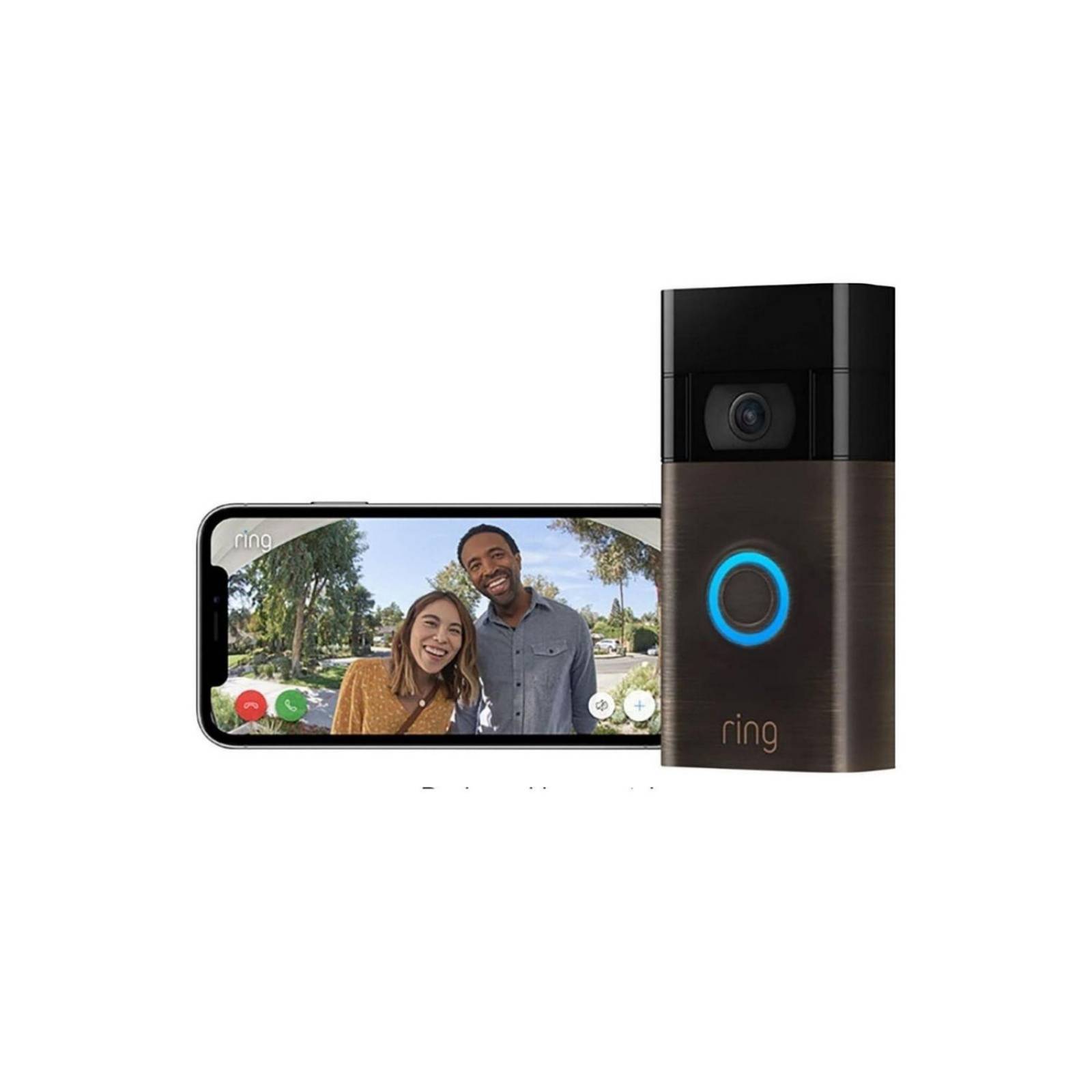 Ring Timbre Inteligente Video Doorbell 1 (2 Gen) Wi-Fi 