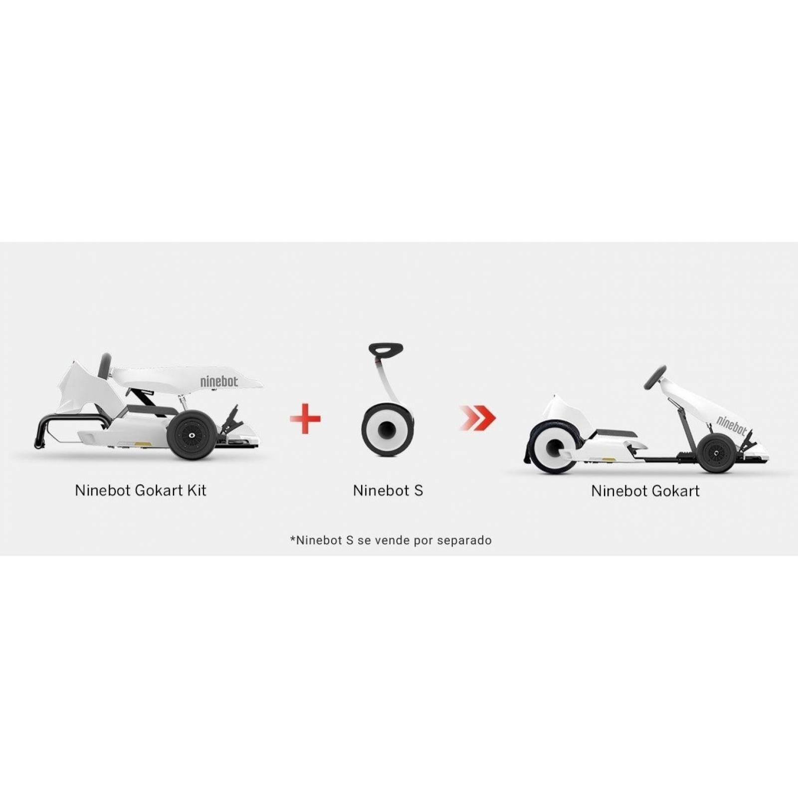 Go Car Eléctrico Ninebot GoKart Kit para Ninebot S