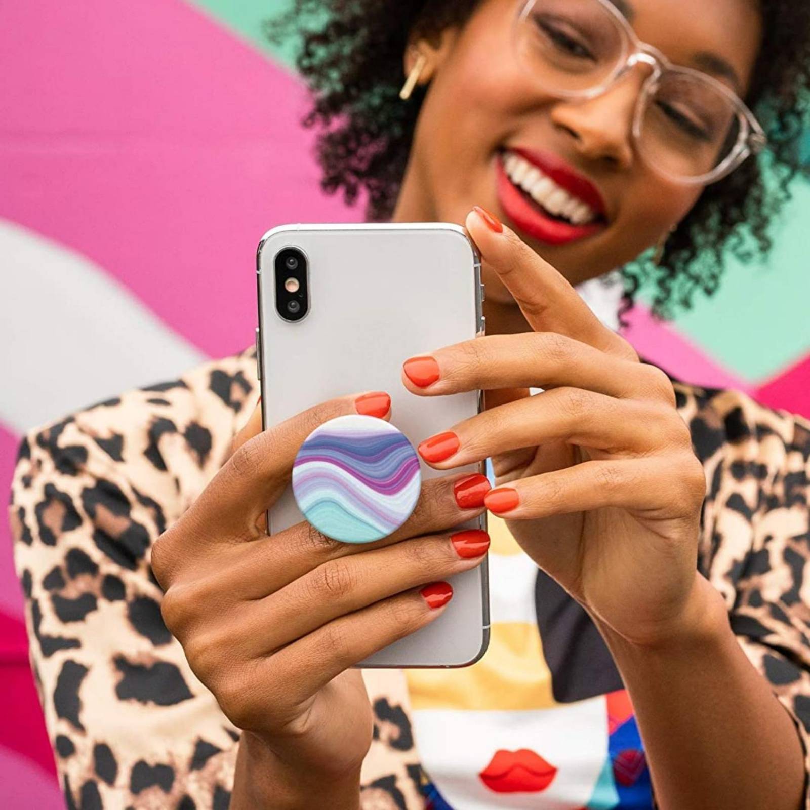 PopSockets Soprte para Smartphone PopGrip Multicolor