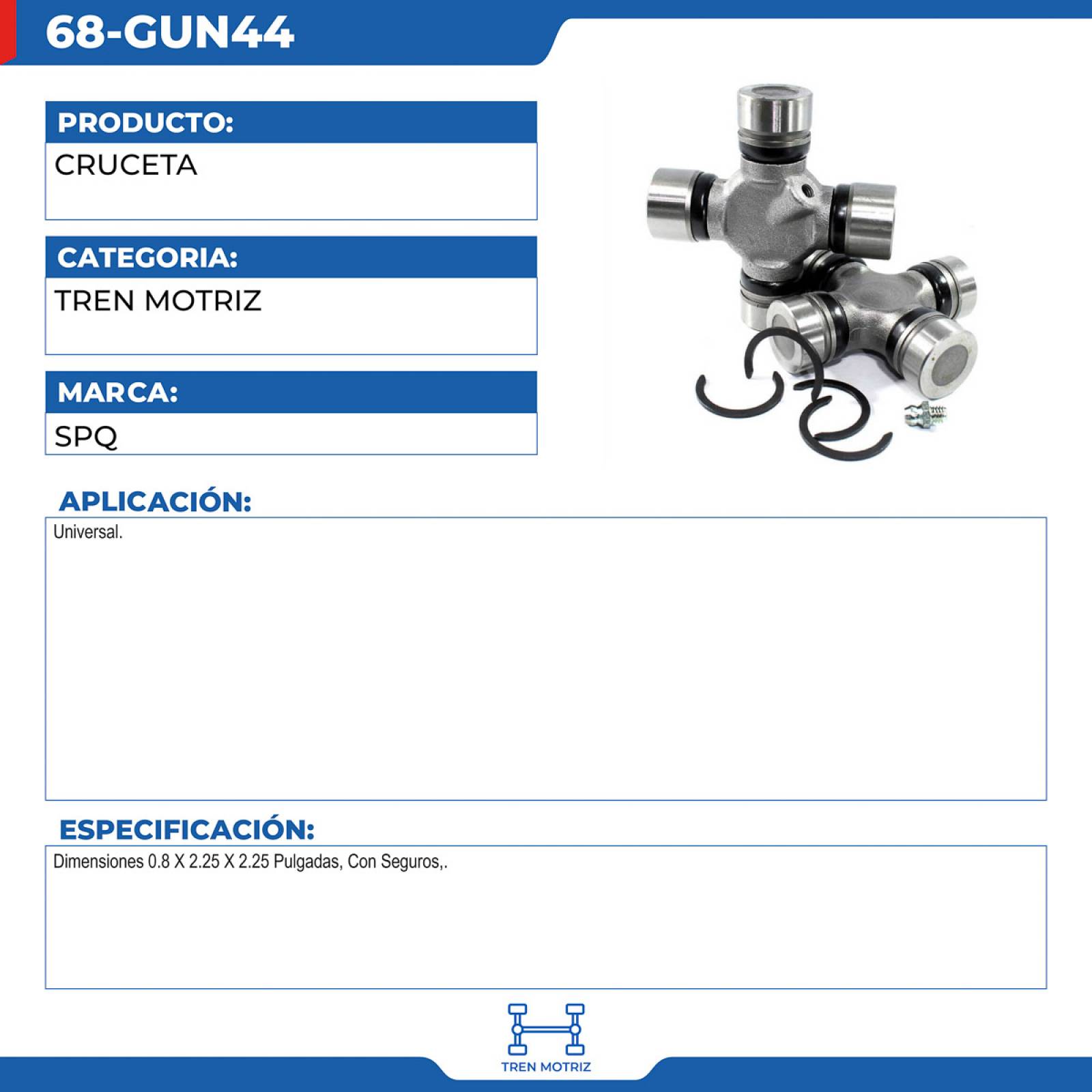 Cruceta, SPQ; Universal